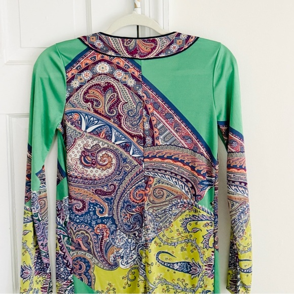 Etro Dress -Multicolor Resort wear. St. Tropez vibes. Made in Italy. Size 8. - Picture 5 of 10